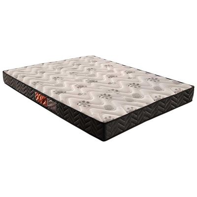 Cama Box Baú Casal: Colchão Espuma D45 Paropas Pasquale + Base CRC Suede Black(138x188)