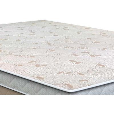 Cama Box Queen: Colchão Molas Bonnel Orthoflex Florença + Base CRC Courano White(158x198)