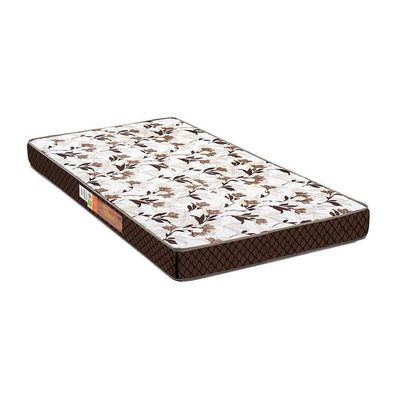 Cama Box Solteiro: Colchão Ortopédico Polar D28/EP Orthoface + Base CRC Rústico Clean(78x188)