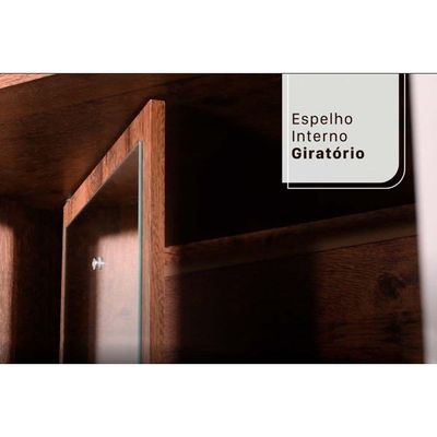Guarda Roupa Casal 6 Portas e 3 Gavetas Clara Branco - Panan