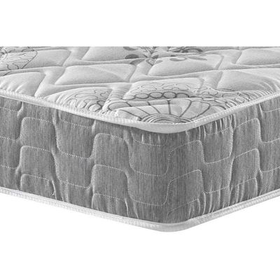 Cama Box Queen: Colchão Espuma D33 Anjos Orthosono + Base CRC Courano White(158x198)