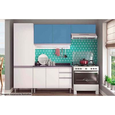 Multiuso de Cozinha Suporte Talheres Multilinha 105cm Branco - Itatiaia