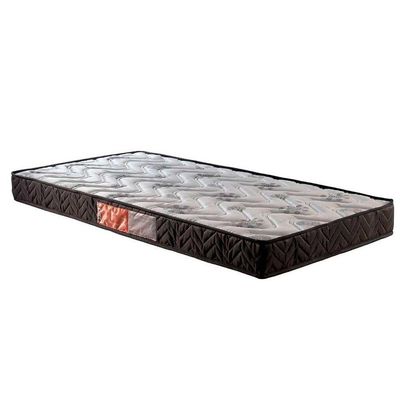 Cama Box Baú Casal: Colchão Espuma Paropas D33 Pasquale + Base CRC Suede Black(138x188)