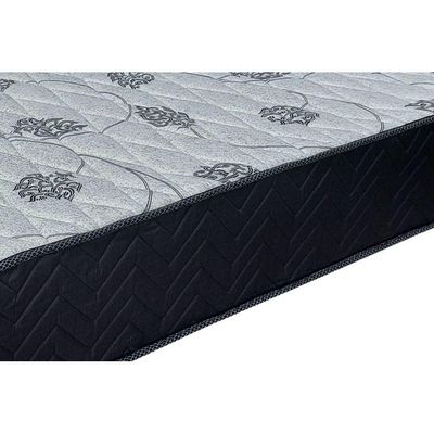 Cama Box Baú Queen: Colchão Ortopédico Orthoflex Sogni Unic Face + Base CRC Courano Black (158x198)