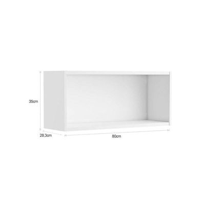 Cozinha Completa Evidence 4 Peças (2 Armários + 1 Balcão + 1 Paneleiro) C4P39 Branco - Bertolini