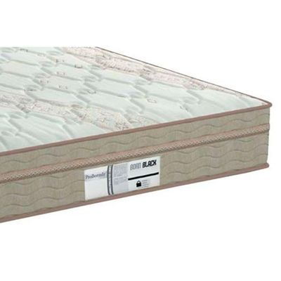 Cama Box Solteiro: Colchão Molas Probel Prolastic Born + Base CRC Suede Clean(88x188)