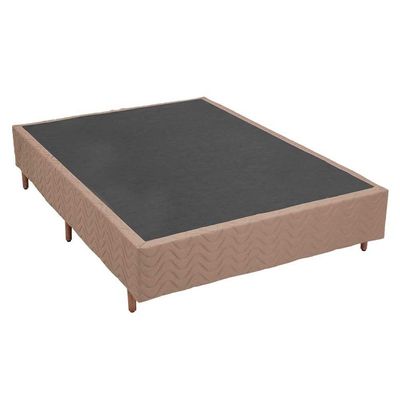 Cama Box Solteiro: Colchão Anatômico Polar D28/EP Orthoface + Base CRC Fantasy Clean(88x188)