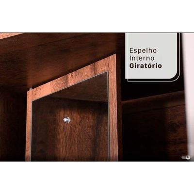 Guarda Roupa Casal 6 Portas e 3 Gavetas Clara Flex Branco - Panan