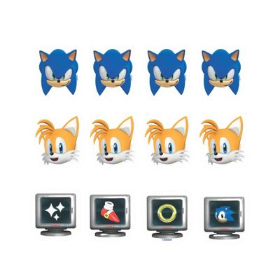 Kit Infantil Festa Fácil Sonic - Piffer