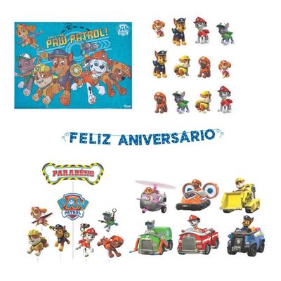Kit Infantil Festa Fácil Patrulha Canina - Piffer