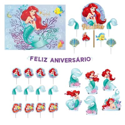 Kit Infantil Festa Fácil Ariel - Piffer