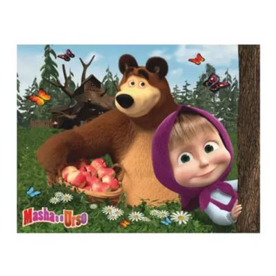 Kit Infantil Festa Fácil Masha e o Urso - Piffer