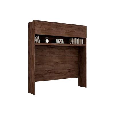 Módulo de Quarto Armário Ponte Aéreo Plus Casal 2 Portas 221cm Canela - Novo Horizonte