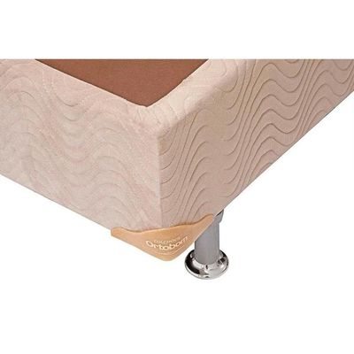 Cama Box Solteiro: Colchão Molas Ensacadas Ortobom Fort Airtech Spring + Base Clean(88X188)