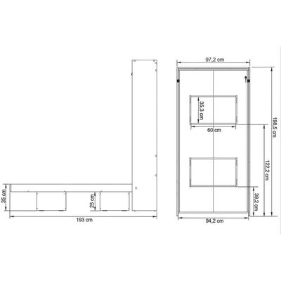 Cama Multifuncional Juvenil Cm8015 Articulada Branco - Tecno Mobili