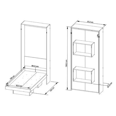 Cama Multifuncional Juvenil Cm8015 Articulada Branco - Tecno Mobili