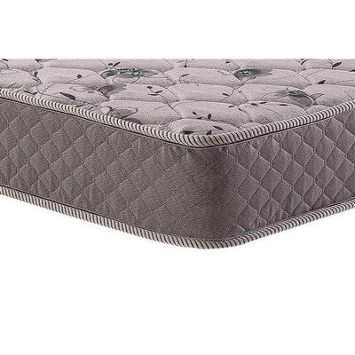 Cama Box Queen: Colchão Espuma Herval D28/Ag65 Black + Base Crc Suede Clean(158X198)