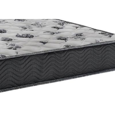 Cama Box Viúva: Colchão Ortopédico Ortobom D33/Ep Anatômico Iso 100 Ultra Firme + Base Gray(128X188)