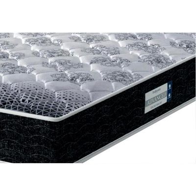 Cama Box Baú Queen: Colchão Espuma D33 Probel /Ep Tech1500 Double Face + Base Black(158X198)