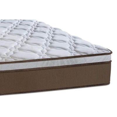 Cama Box Solteiro: Colchão Molas Pocket Ensacadas Castor Revolution + Base Crc Suede Clean(88X188)