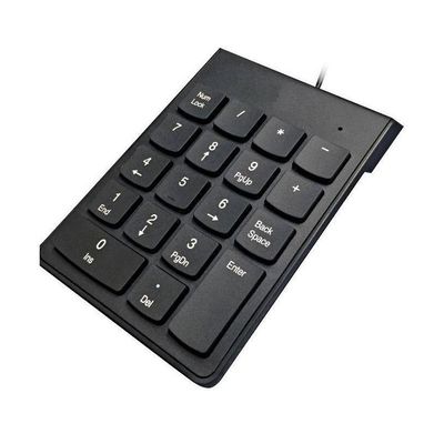 Teclado Numérico com Cabo Usb 2.0 - Preto
