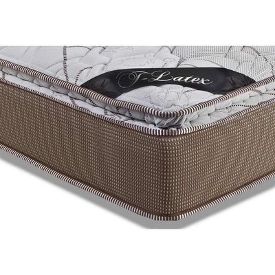 Cama Box Queen: Colchão Molas Ensacadas Luckspuma Masterpocket Platinum New + Base Clean(158X198)