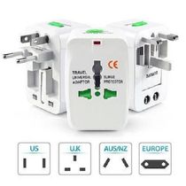 Adaptador Universal Tomada Padrão Internacional Eua Europa