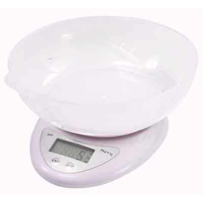 Balança Eletronica Digital Recipiente Cozinha Alimento 5 Kg