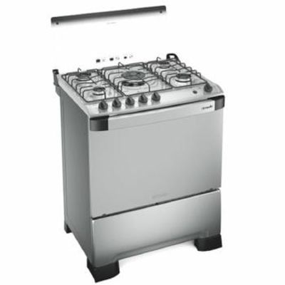 Fogao 5B Mueller Decorato ACEND. Automatico - 601230055 INOX