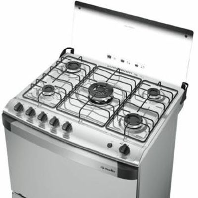 Fogao 5B Mueller Decorato ACEND. Automatico - 601230055 INOX