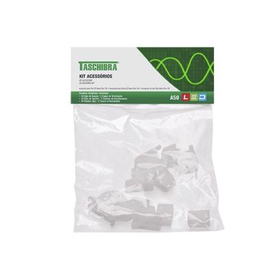 Kit Acessórios Fixação A50 P/ Fita Led Neon 12v Taschibra