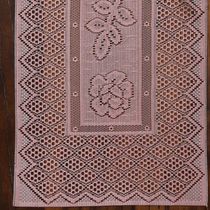 Trilho Mesa Renda Interlar Color Rose 40cm x 150cm