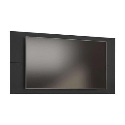 Rack com Painel para TV até 42 Polegadas Salah Preto 135 cm