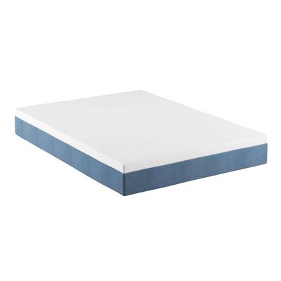 Colchão Queen Mola Ensacada Guldi Macio (25x158x198) Azul e Branco