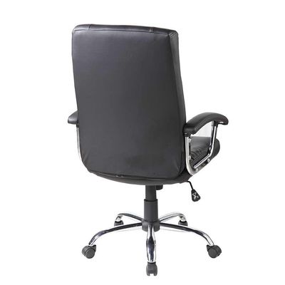 Cadeira de Escritório Presidente Giratória com Relax Office Plus Preta