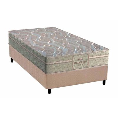 Cama Box Solteiro: Colchão Espuma Probel D45/Ep Prodormir Tech2000 Plus + Base Clean(88X188)