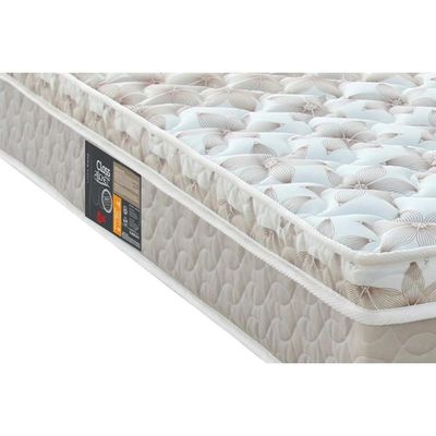 Cama Box Solteiro: Colchão Molas Ensacadas Castor Pocket Class + Base Crc Suede Clean(88X188)