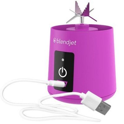 Mini Liquidificador Portátil Blendjet 6 Lâminas Usb - Roxo