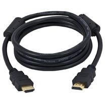 Cabo HDMI V.2.0 3D 4K Ultra HD 6mm Preto - 1.8 Mts