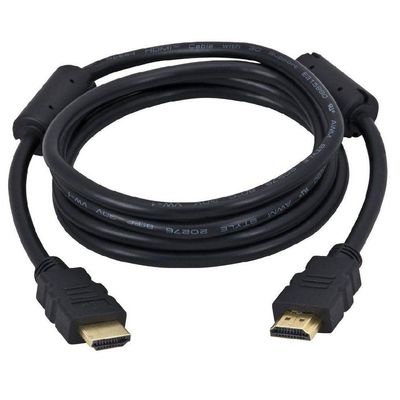Cabo HDMI V.2.0 3D 4K Ultra HD 6mm Preto - 1.8 Mts