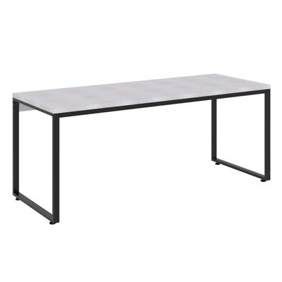 Mesa de Escritório Kuandra Branca e Preta