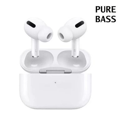 Fone De Ouvido Bluetooth Pro Air Kimaster Sem Fio Com Borracha Tws350