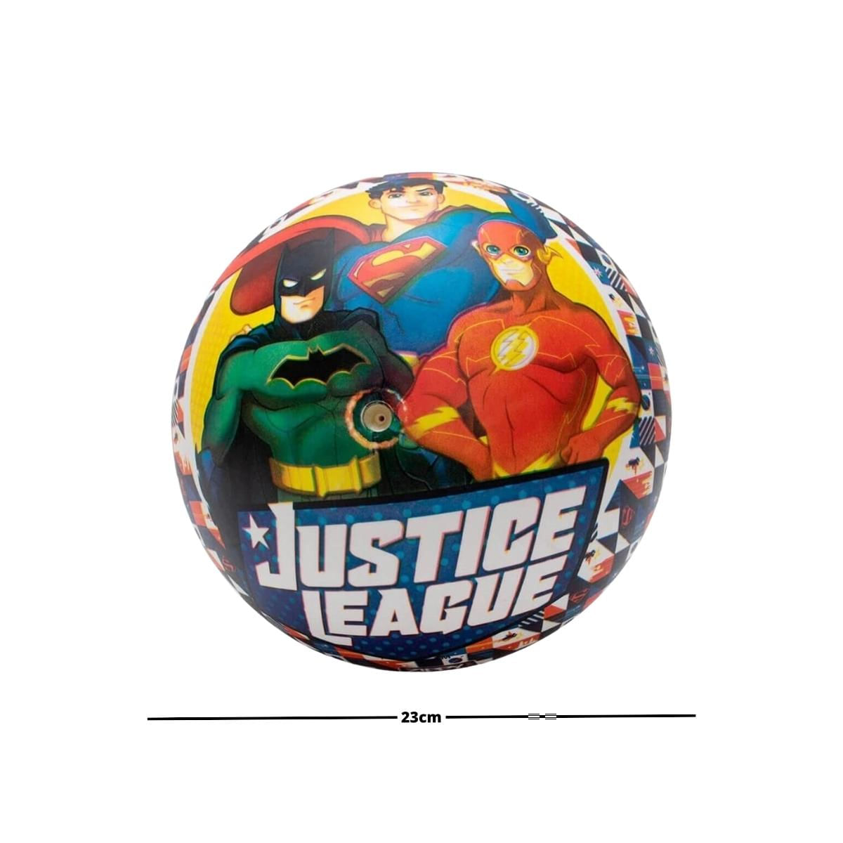 Bola de Vinil Liga da Justiça Divertida - Zippy Toys