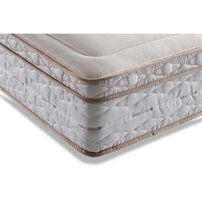 Colchão Casal American Herval + Cama Invicta Branco