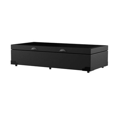 Base para Cama Box Solteiro Macy com Baú (45x88x188) Preta