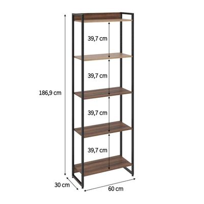 Estante Studio III Nogal 60 cm