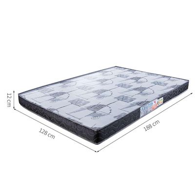 Colchão Viúva de Espuma D20 Astra (12x128x188) Preto e Cinza