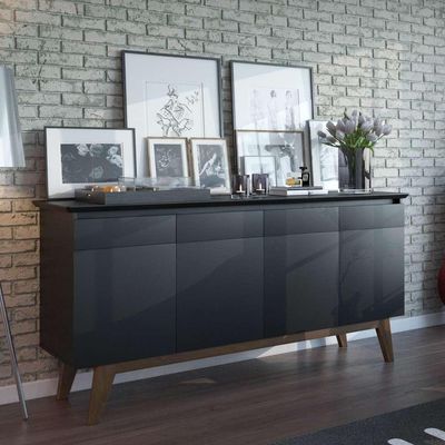 Buffet Classic 4 PT Preto