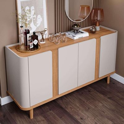 Buffet Eva 4 PT Off White e Nature