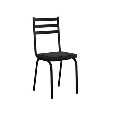 Conjunto de Mesa de Cozinha com 4 Lugares Musa Preto